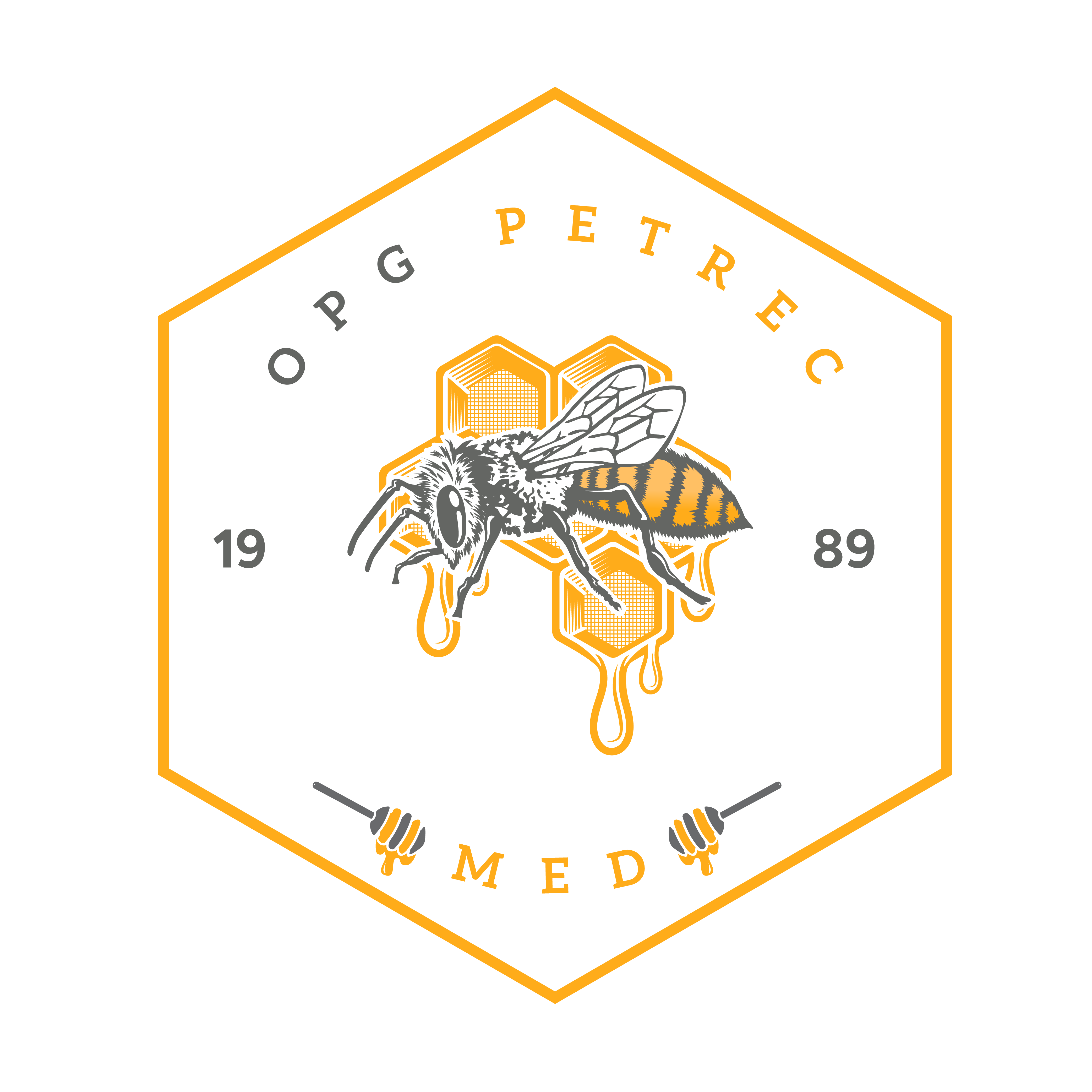OPG Petrec Pčelarstvo Logo